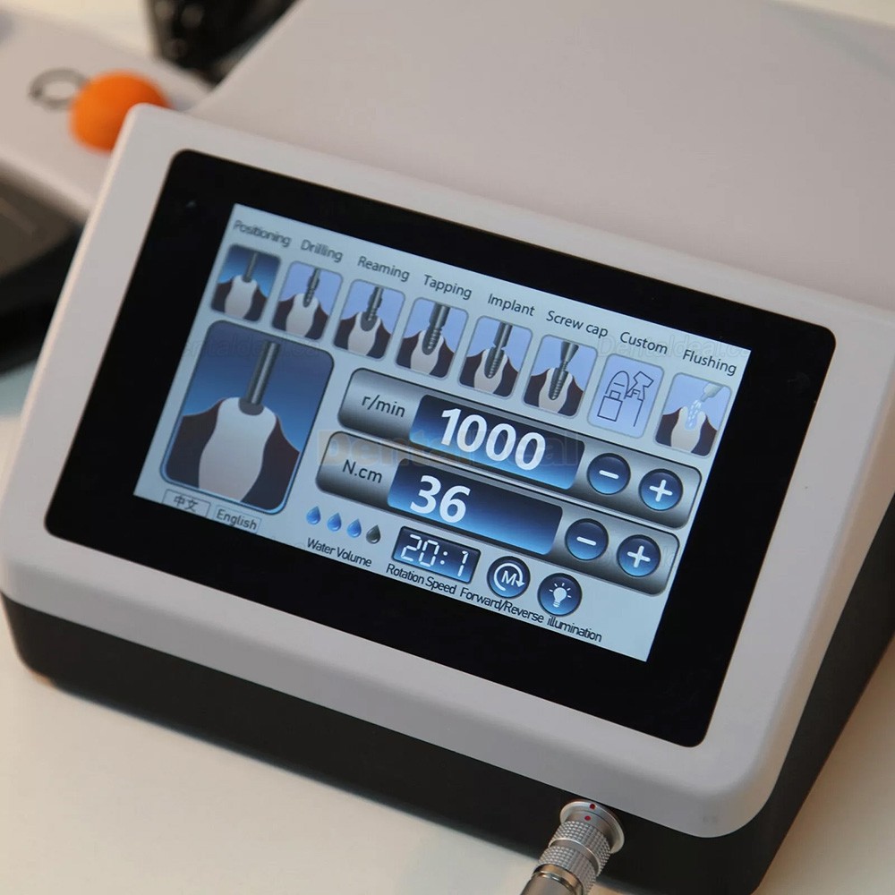 WJ YWJ-DP180 Dental Implant Motor Surgical System +20:1 Contra Angle LED Handpiece